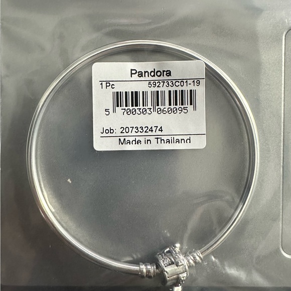 Pandora Moments Limited Edition Shooting Star Charm Bangle w/Gift Box - Picture 4 of 6